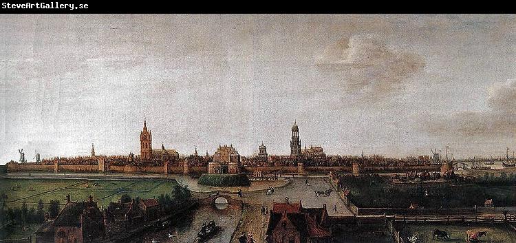 Hendrik Cornelisz. Vroom Delft as seen from the west